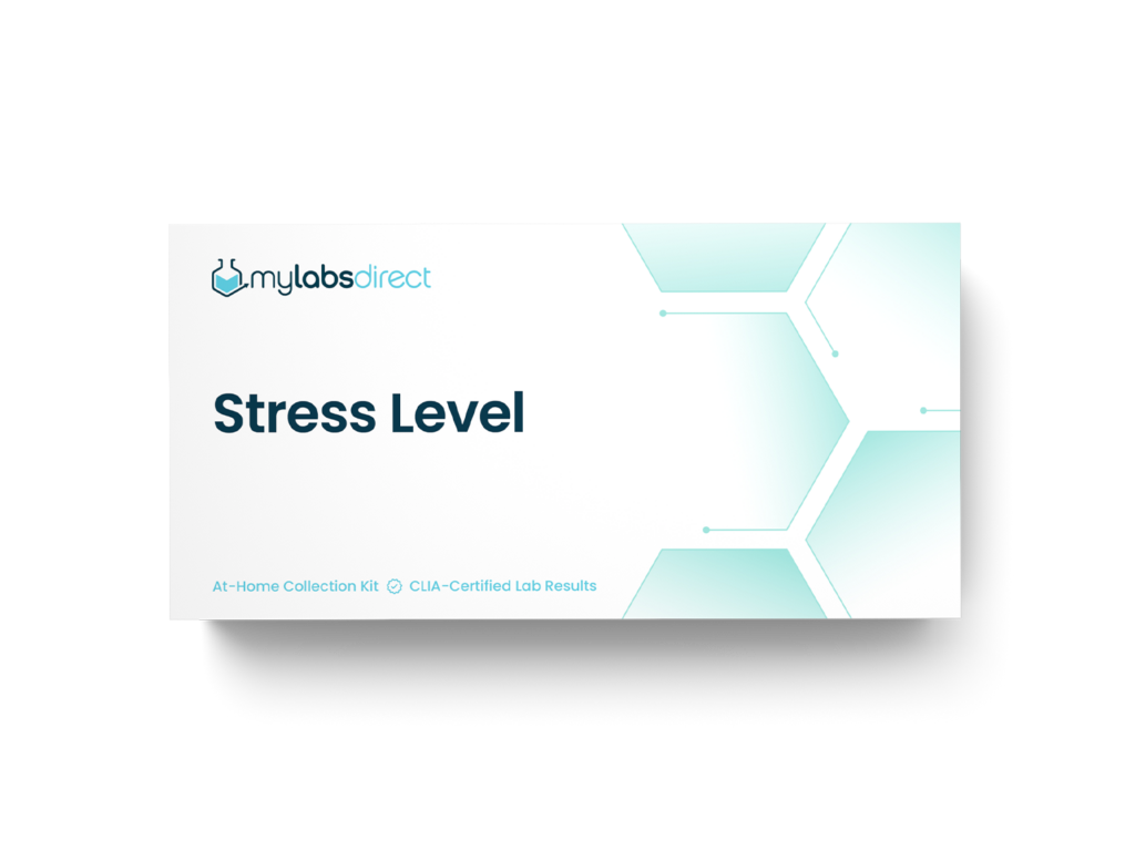 my labs direct stress level cortisol test at home lab test kit
