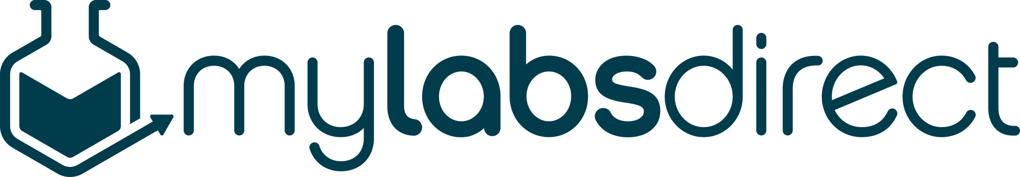 my labs direct at home blood health testing primary logo